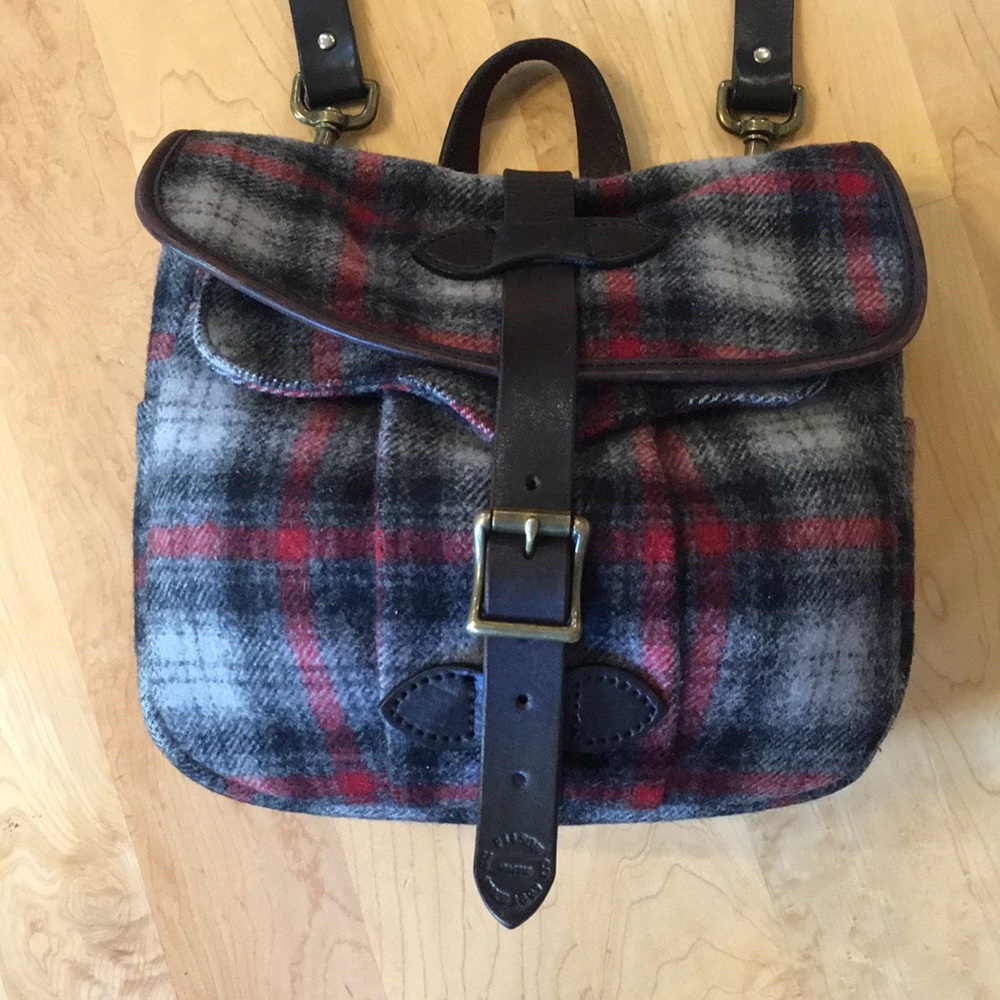 FILSON | Small Feild Bag Tartan Plaid Wool - Picture 6 of 16